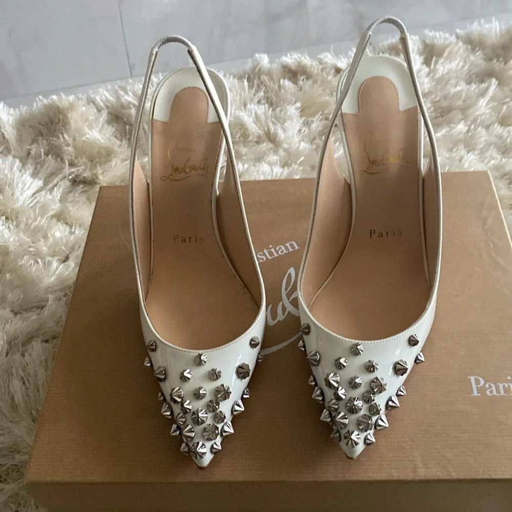 Christian Louboutin slingbacks - Brand new - Picture 4 of 6